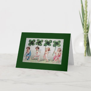 Tarjeta Vintage St. Patrick's Day Greeting