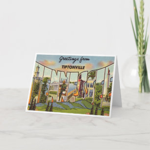 Tarjeta Vintage Tennessee