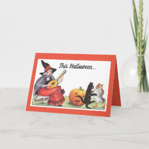 Tarjeta Vintage This Halloween