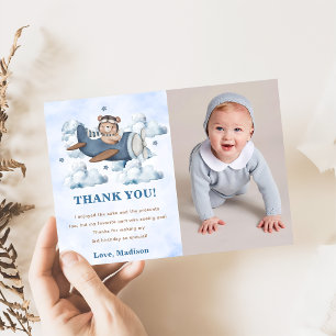 Tarjeta Vintage Travel Airplane Birday
