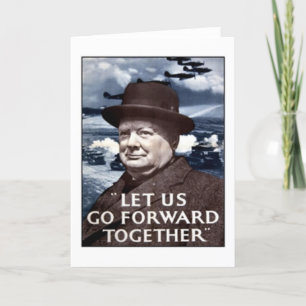 Tarjeta Vintage Vamos Juntos Poster