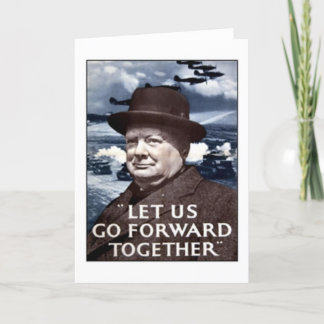 Tarjeta Vintage Vamos Juntos Poster