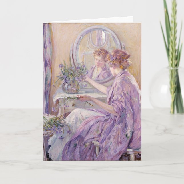 Tarjeta Violet Kimono | Robert Reid (Anverso)
