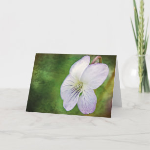 Tarjeta Violet Look Scripting Card Micah 7:7