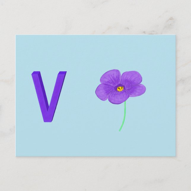 Tarjeta violeta (Anverso)
