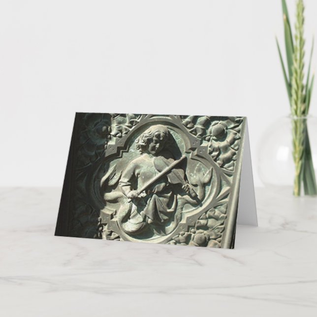 Tarjeta Violín de juego infantil (Anverso)