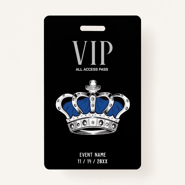 Tarjeta VIP de la Corona (Anverso)