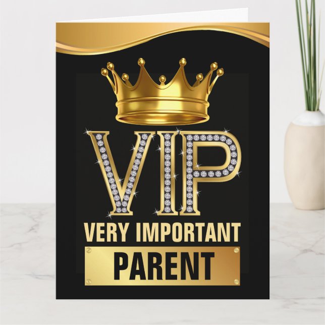 TARJETA VIP PADRE (Anverso)