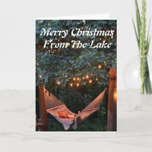 TARJETA **VIR EN EL LAGO** NAVIDADES ES ESPECIAL