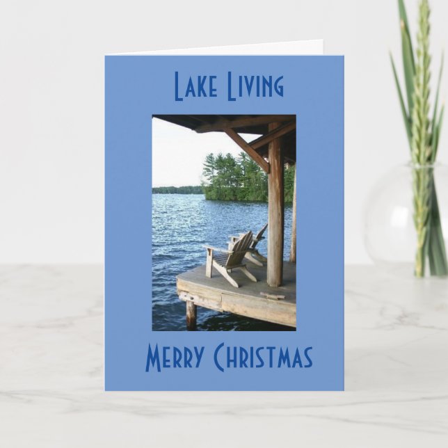 TARJETA **VIR EN EL LAGO** NAVIDADES ES ESPECIAL (Anverso)