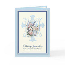 Virgen de cumpleaños religiosa María Floral