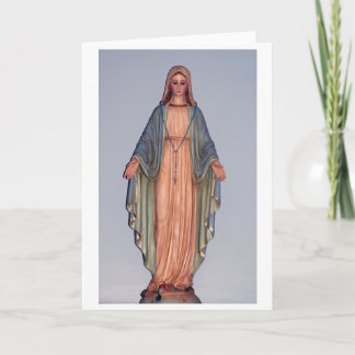 Tarjeta Virgen María