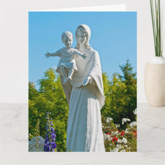 Tarjeta Virgen María y Niño Jesús en Remagen