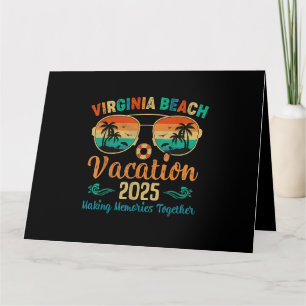 Tarjeta Virginia Beach Vacation 2025 Friends Family Summer