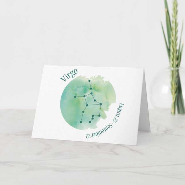 Tarjeta Virgo (Anverso)