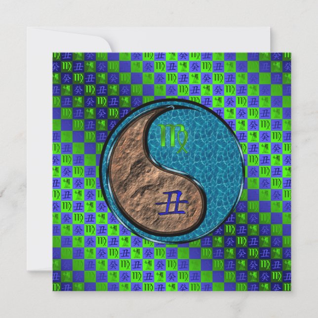 Tarjeta Virgo & Buey de Agua (Anverso)