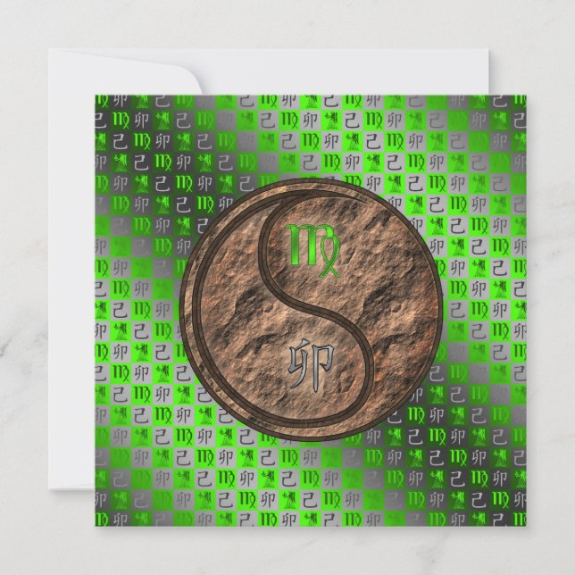 Tarjeta Virgo & Earth Rabbit (Anverso)