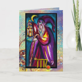 TARJETA VIRGO HERMIT TAROT ASTROLOGY ZODIAC CUMPLEAÑOS
