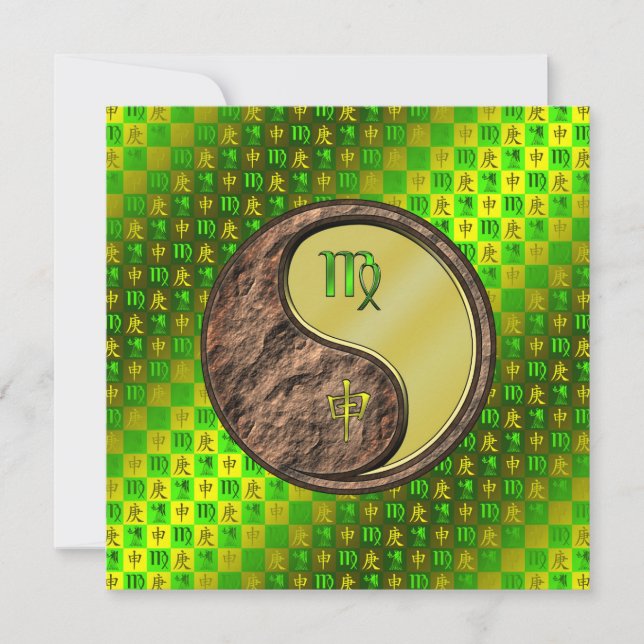 Tarjeta Virgo & Metal Monkey (Anverso)