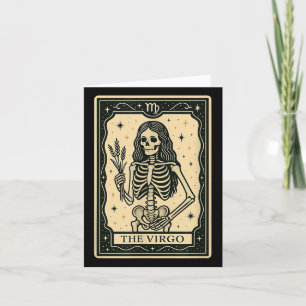 Tarjeta Virgo Tarot - Bruja gótica soky de Hallowe