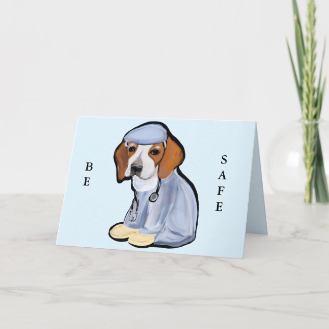 Tarjeta Virus de Corona (Anverso)