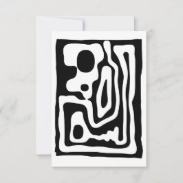 Tarjeta Vise Grip: Resumen en blanco y negro