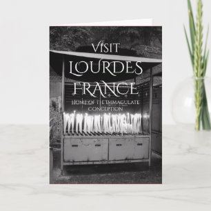 Tarjeta Visita Lourdes France