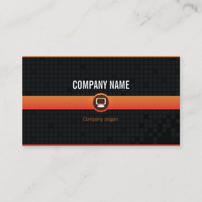 Tarjeta visita - Profesional informático (Anverso)