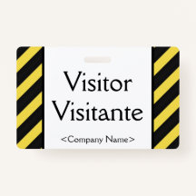 Tarjeta "Visitante" básica