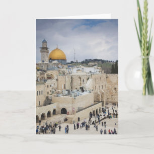 Tarjeta Visitantes, Western Wall Plaza y Dome of the Rock