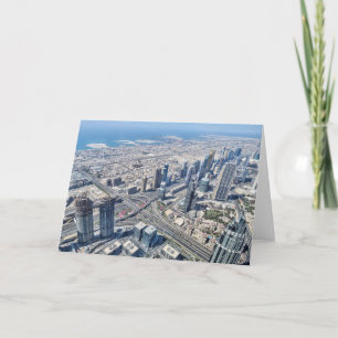 Tarjeta Vista Aérea De Dubai