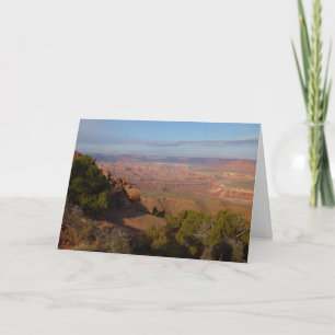 Tarjeta Vista de Canyonlands desde Grand View Point Trail