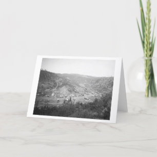Tarjeta Vista de la galena, fotografía de Dakota del Sur