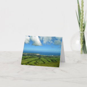 Tarjeta Vista de la Praia da Vitoria: Terceira