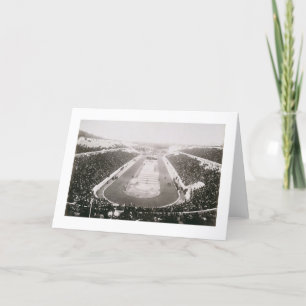 Tarjeta Vista de los primeros Juegos Olímpicos oficiales