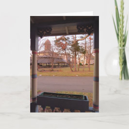 Tarjeta Vista de Tabernáculo desde el Porche - Viñedo de M