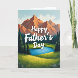 Tarjeta Vista del Día del Padre Pacífico