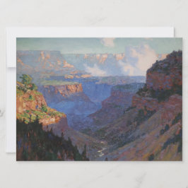 Tarjeta Vista del Gran Cañón (por E.H. Potthast)
