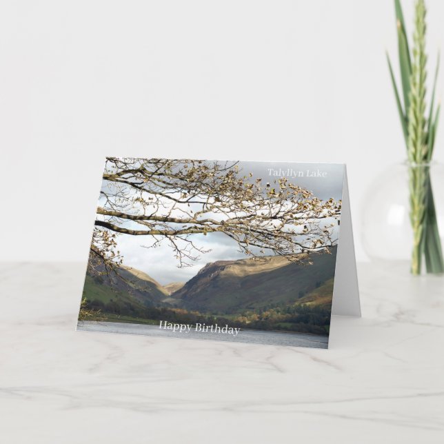 TARJETA VISTAS DE WALES TALYLLYN (Anverso)