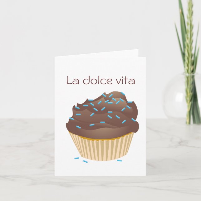Tarjeta Vita del dolce del La - la vida dulce (Anverso)