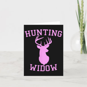 Tarjeta Viuda Cazadora - Cazadora De Esposa Vendedora