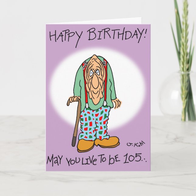 Tarjeta Vive hasta los 105 (Anverso)