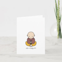 Tarjeta Vive una vida feliz