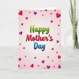 Tarjeta Vivid del Día de la Madre