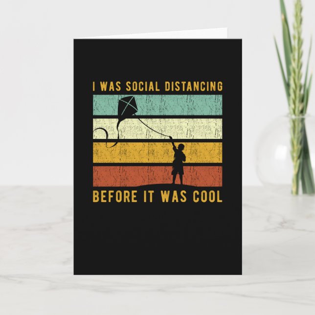 Tarjeta Volando cometas volando (Anverso)