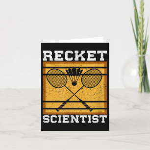 Tarjeta Volante de bádminton Raqueta Jugador de bádminton