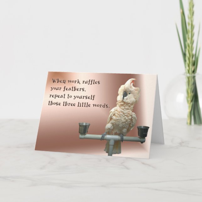 Tarjeta Volante del trabajo (Anverso)