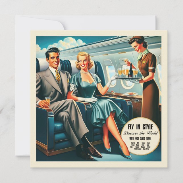 Tarjeta Volar en estilo (Anverso)