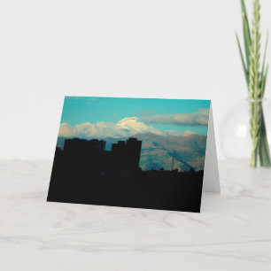 Tarjeta Volcán Cayambe