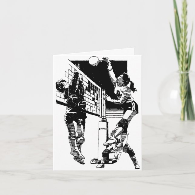 Tarjeta Voleibol (Anverso)